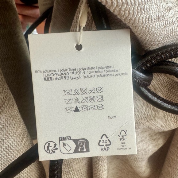 Zara Textured Belted Top 🛍️ SOLD OUT 🛍️ - Picture 8 of 10